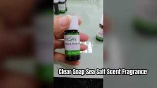 روغن معطر نمک دریا برای صابون و شامپو شفاف پایدار