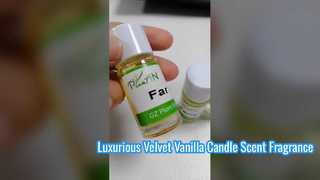 روغن معطر وانیلی مخملی ممتاز برای شمع سویا