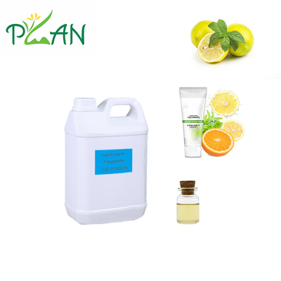 100٪ خالص ارگانیک آبمیوه نعناع خمیر دندان عطر زرد روشن عطر ضروری روغن