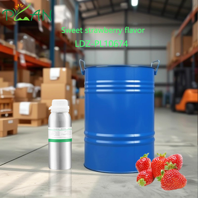 عطر عمده فروشی غلظت بالا طعم توت فرنگی شیرین روغن عطر برای ساخت / تولید عطر با نمونه رایگان