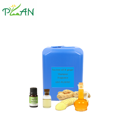 روغن عطر چای درخت بدن و روغن عطر زنجبیل برای ژل حمام و شامپو و صابون عطر دار